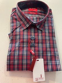 6th Sense check shirt size large