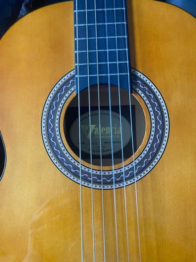 valencia acoustic 3/4 guitar