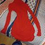 Womens red dress Image 4