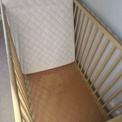ikea gulliver cot and brand new mattress
