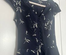 Dragonfly Design Dress- Size 40