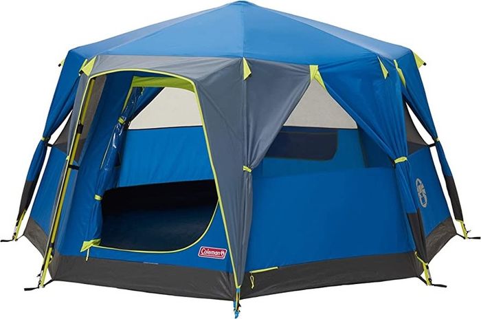 Tent Octago, 3 Man Tent Ideal for Camping in the Garden, Dome Tent, Waterproof 3 Person Camping Tent with Sewn-in Groundsheet (FREE POSTAGE)