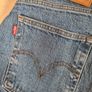LEVIS RIBCAGE STRAIGHT Blue denim jeans stretchy Size W30 L27  women girls Image 3