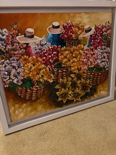 Canvas painting
