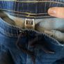 Blue denim kids jeans size 4-5 boy/girl Image 3