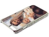 iPhone 6 & 6S - hard plastic diamond bling personalised case