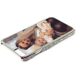 iPhone 6 & 6S - hard plastic diamond bling personalised case