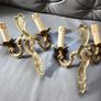 Brass wall lights Image 6