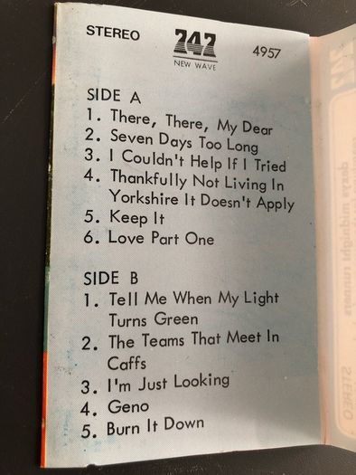 Dexys Midnight Runners - Searching for the Young Soul Rebels (cassette)
