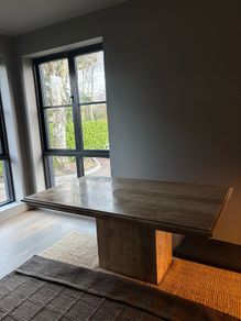 travertine marble table