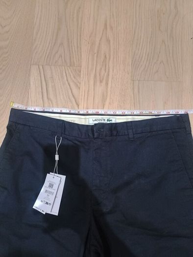 Lacoste chinos dark blue, size 50, XXL, waist 106 to 111 cm