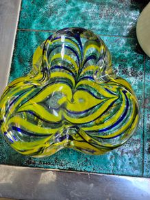 Murano glass trinket dish