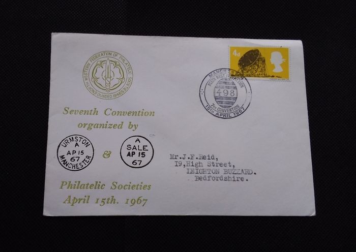 Great Britain : 7th Convention of Philatelic Societies - Manchester and Sale - 1967 Cover