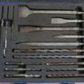 SDS Chisel & Drill Bit Set 17pc Image 7