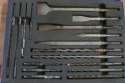 SDS Chisel &amp; Drill Bit Set 17pc