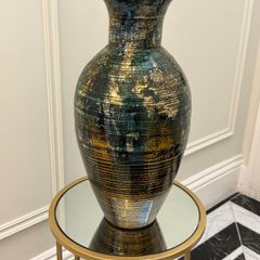 Handcrafted Decorative Wooden Vase