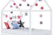 Kids Bed Frame White Solid Pine Wood 70x140 cm