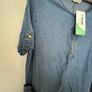 New Denim Tunic Dress Image 2