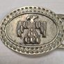 Vintage Brass Belt Buckle Native American Phoenix Thunderbird Image 2