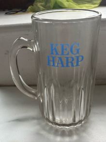 vintage harp tankard
