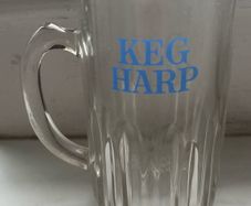 vintage harp tankard