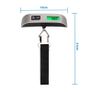 Portable Digital Scale LCD Display 110lb/50kg Electronic Luggage Hanging Suitcase Travel Weighs Baggage Bag Weight Balance Tool Image 8