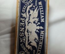 Vintage William Mitchell "N" Fine Dip Pen Nibs & Original Box (8 Pcs)