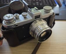 Fed Zarya vintage Soviet 35mm camera