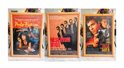 3 Movie Posters - Framed