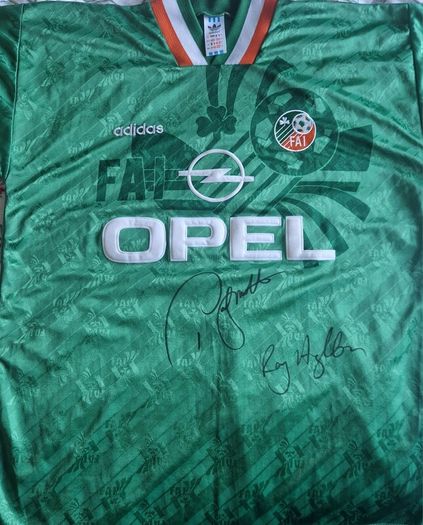 Original 1994 jersey signed by McGrath and Houghton