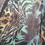 Animal printed tiered dress Image 2