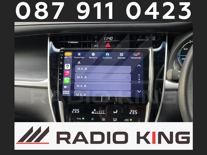 Premium Carplay Toyota Harrier Android Auto Audio
