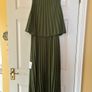 Beautiful khaki green dress Image 2