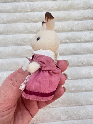 Sylvanian Families Chocolate Mother Figure Vintage 1985 Epoh approx. 9 cm. Dirty Used Please see photos
