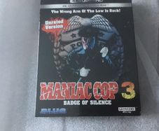 Maniac Cop 3 4K UHD + Blu-Ray + Slipcover America Import
