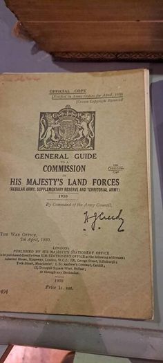 Antique War Books