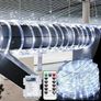 LED rope light battery powered light string 32.80ft-10m/100 LED,s Image 5