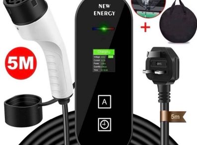 NEW EV Charging Cable Type 2 Electric Vehicle Car Granny Charger