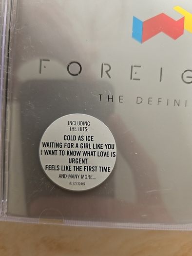 Foreigner CD - The Definitive