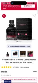VALENTINO Uomo Intense 100ml parfum for him