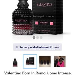 VALENTINO Uomo Intense 100ml parfum for him