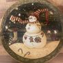 Christmas Cake Plate and Server Image 3