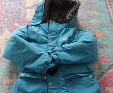 Waterproof Spotty Otter waterproof padded coat 5-6yrs