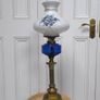 Victorian oil lamp Image 6