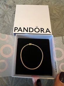 Pandora rose gold bracelet