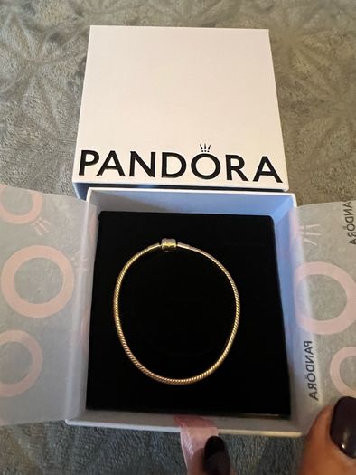 Pandora rose gold bracelet