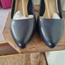 ladies navy clarks shoes Image 4