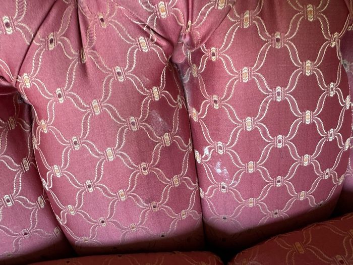 small two seat sofa