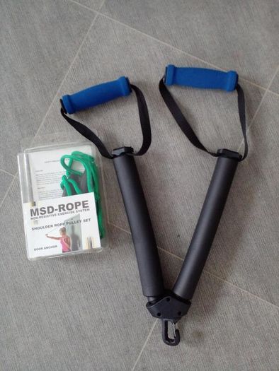 Exercise rope system