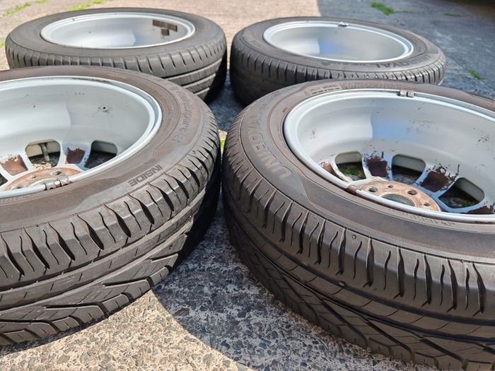 mini one 4 aluminum wheels with tires
